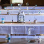 Table setting for a romantic barn wedding - Historic Bell Hill Southern Illinois Wedding Venue